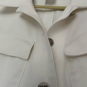 Chanel white jacket